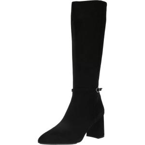 Anne Klein womens Brenice(Black Suede)