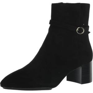 Anne Klein womens Kaci(Black Suede)