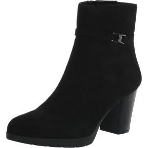 Anne Klein womens Romi(Black Suede)