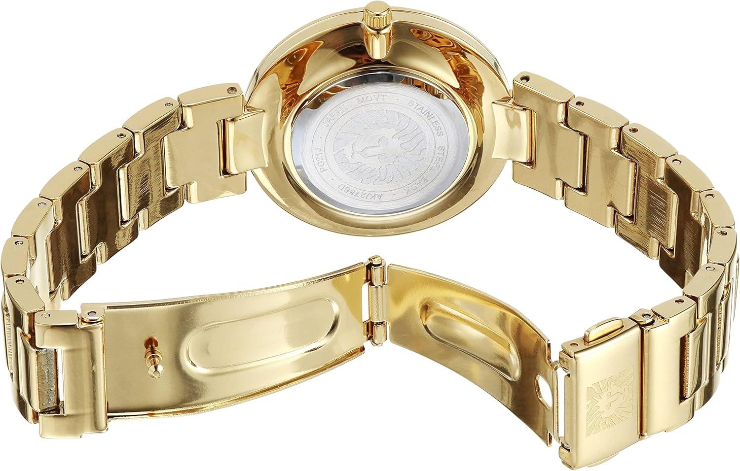 imageAnne Klein Womens Bracelet WatchGoldBlack