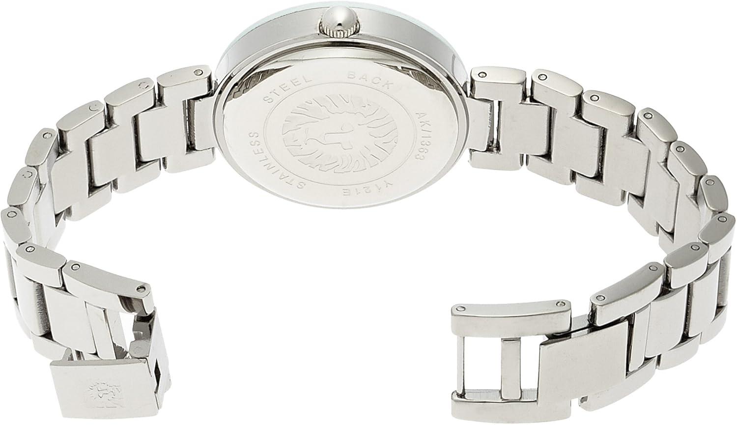 imageAnne Klein Womens Genuine Diamond Dial Bracelet WatchSilver