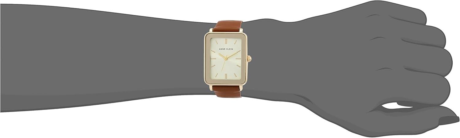 imageAnne Klein Womens Strap Watch AK3702BrownGold