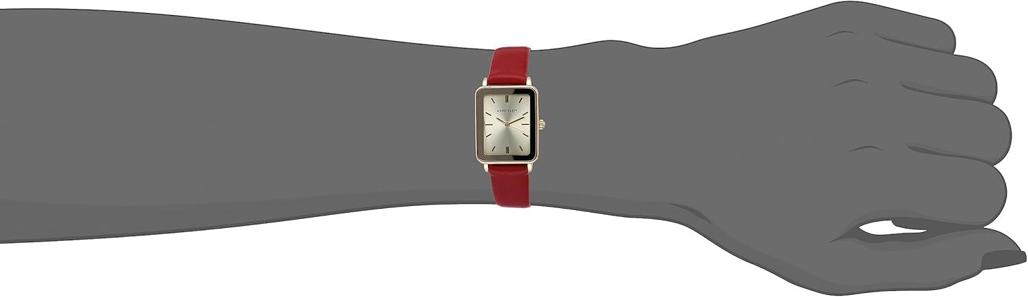 imageAnne Klein Womens Strap Watch AK3702RedGold