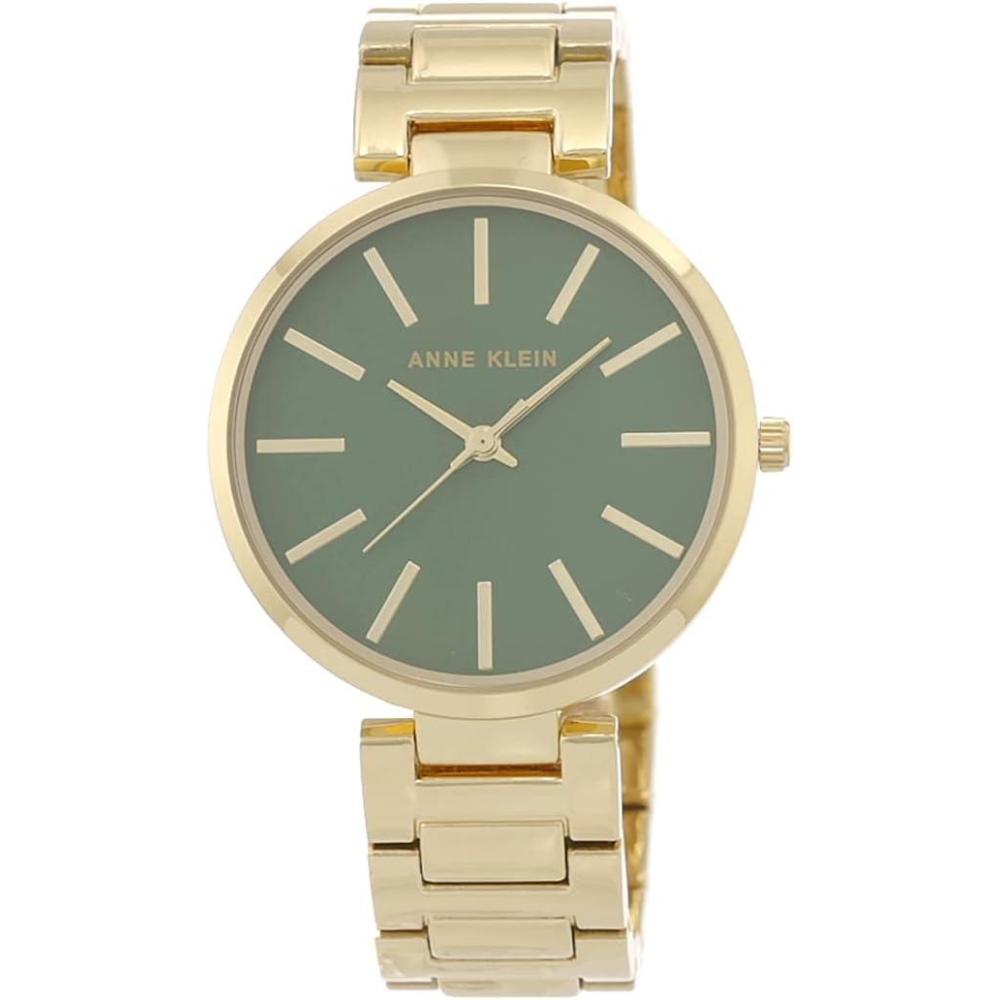 imageAnne Klein Womens Bracelet WatchGoldGreen