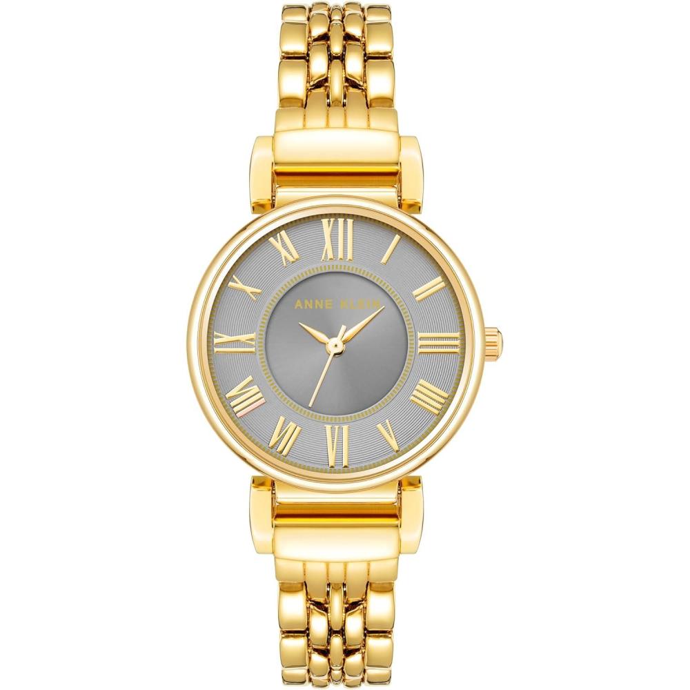 imageAnne Klein Womens Bracelet WatchGoldGrey