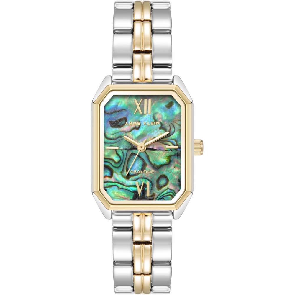 imageAnne Klein Womens Bracelet WatchTwoToneAbalone