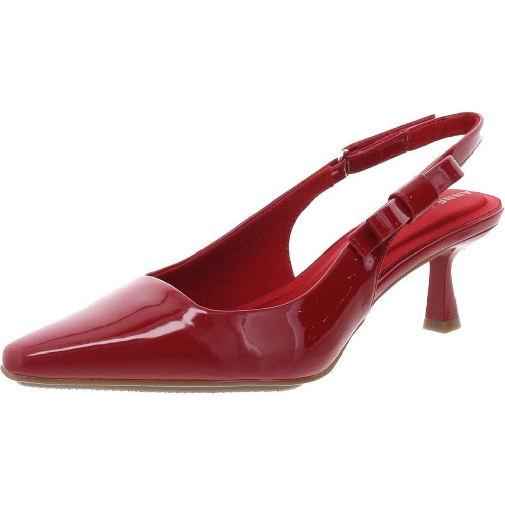 imageAnne Klein Womens CarmelRed Patent