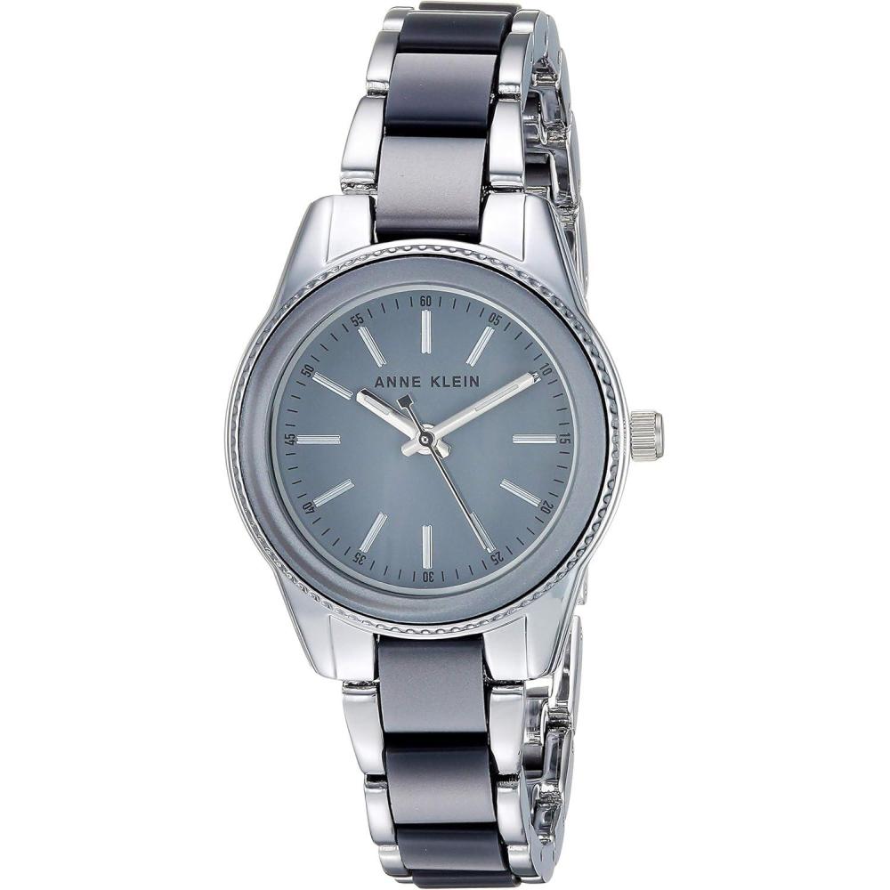 imageAnne Klein Womens Resin Bracelet WatchSilverGrey