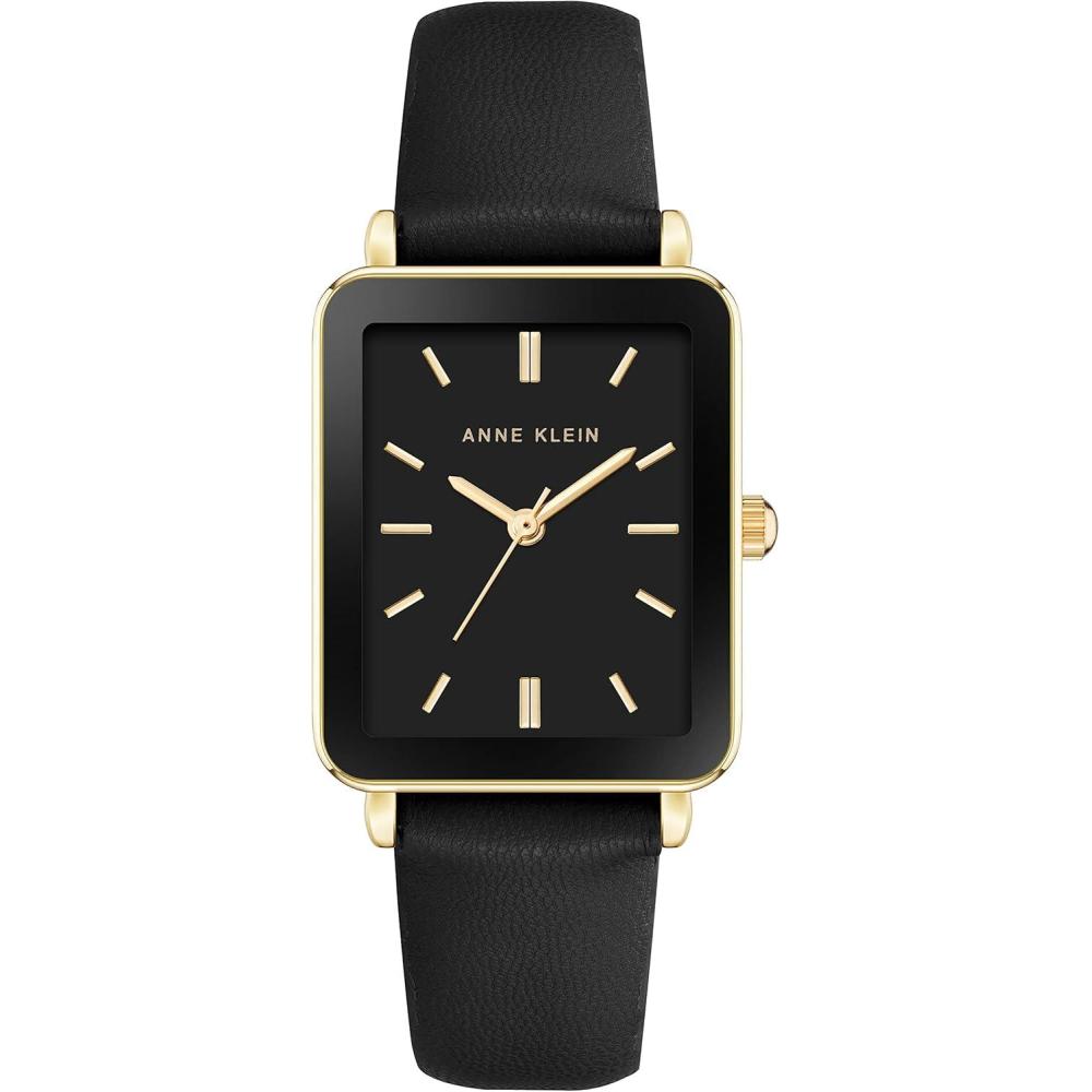 imageAnne Klein Womens Strap Watch AK3702BlackGold