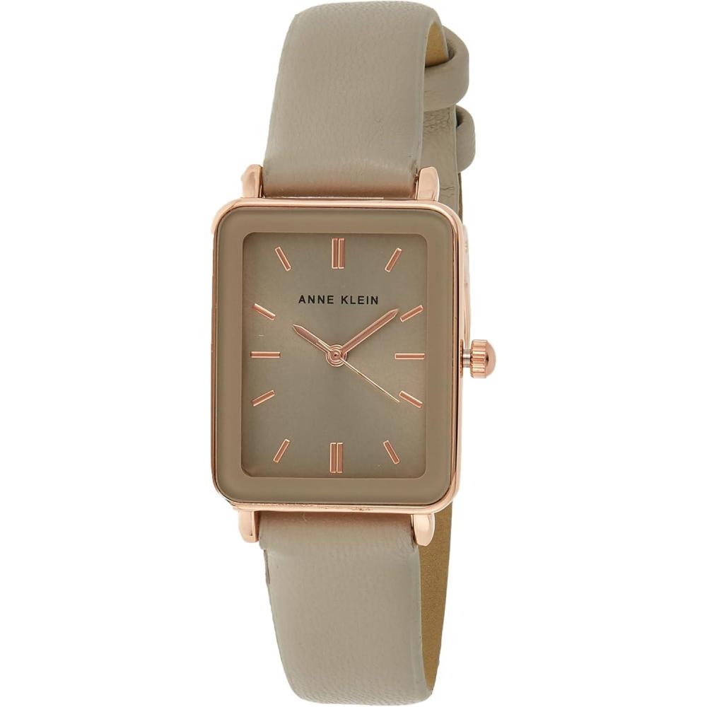 imageAnne Klein Womens Strap Watch AK3702TaupeRose Gold