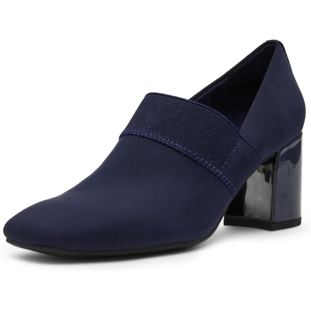 imageAnne Klein Womens ThomastonNavy Stretch