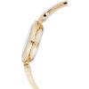 Anne Klein Women’s Accented Bangle Watch and Bracelet Set, AK/3296(Gold/Ivory)