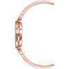 Anne Klein Women’s Accented Bangle Watch and Bracelet Set, AK/3296(Rose Gold/White)