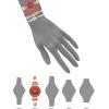 Anne Klein Women’s Bangle Watch and Premium Crystal Accented Bracelet Set(Gold/Red)