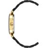 Anne Klein Women’s Black Ceramic Bracelet Watch with Diamond Accent(Black/Gold)