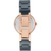Anne Klein Women’s Black Ceramic Bracelet Watch with Diamond Accent(Navy Blue/Rose Gold)