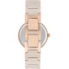 Anne Klein Women’s Black Ceramic Bracelet Watch with Diamond Accent(Tan/Rose Gold)