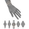 Anne Klein Women’s Black Ceramic Bracelet Watch with Diamond Accent(Taupe/Rose Gold)