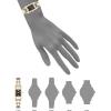 Anne Klein Women’s Bracelet Watch(Two Tone/Black)