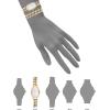Anne Klein Women’s Chain Bracelet Watch Set
