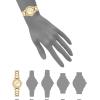 Anne Klein Women’s Date Function Bracelet Watch(Gold)