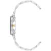 Anne Klein Women’s Genuine Diamond Dial Bracelet Watch(Black/Two-Tone)