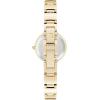 Anne Klein Women’s Genuine Diamond Dial Bracelet Watch(Green/Gold)