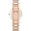 Anne Klein Women’s Genuine Diamond Dial Bracelet Watch(Rose Gold/Burgundy)