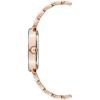 Anne Klein Women’s Genuine Diamond Dial Bracelet Watch(Rose Gold/Burgundy)