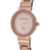 Anne Klein Women’s Genuine Diamond Dial Bracelet Watch(Rose Gold/Pink)