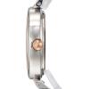 Anne Klein Women’s Genuine Diamond Dial Bracelet Watch(Silver/Rose Gold)