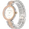 Anne Klein Women’s Genuine Diamond Dial Bracelet Watch(Silver/Rose Gold)