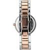 Anne Klein Women’s Genuine Diamond Dial Bracelet Watch(Two Tone/Brown)
