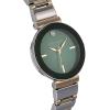 Anne Klein Women’s Genuine Diamond Dial Bracelet Watch(Two Tone/Green)