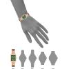 Anne Klein Women’s Glitter Accented Bracelet Watch(Rose Gold/Green)
