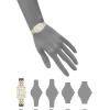 Anne Klein Women’s Glitter Accented Bracelet Watch(Two Tone)