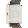 Anne Klein Women’s Glitter Accented Croco-Grain Strap Watch, AK/3820(Grey/Rose Gold)