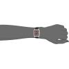 Anne Klein Women’s Glitter Accented Croco-Grain Strap Watch, AK/3820(Navy Blue/Rose Gold)