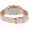 Anne Klein Women’s Glitter Accented Croco-Grain Strap Watch, AK/3820(Pink/Rose Gold)