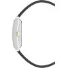 Anne Klein Women’s Leather Strap Watch(Black/Two Tone)