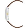Anne Klein Women’s Leather Strap Watch(Brown/Two Tone)