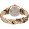 Anne Klein Women’s Leather Strap Watch(Cream/Gold)