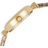 Anne Klein Women’s Leather Strap Watch(Cream/Gold)