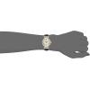 Anne Klein Women’s Leather Strap Watch(Navy Blue/Gold)