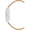 Anne Klein Women’s Leather Strap Watch(Tan/Two Tone)