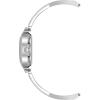 Anne Klein Women’s Premium Crystal Accented Bangle Watch Set, AK/2245(Silver/Light Blue)