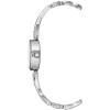 Anne Klein Women’s Premium Crystal Accented Silver-Tone Watch and Bracelet Set(Silver)
