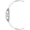 Anne Klein Women’s Premium Crystal Accented Watch and Bangle Set(Silver/White)