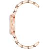 Anne Klein Women’s Resin Bracelet Watch(Black/Rose Gold)