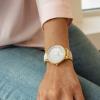 Anne Klein Women’s Resin Bracelet Watch(Blush Pink/Gold)